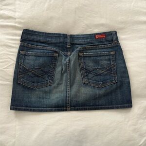 Citizens of Humanity Bridgitte #308 stretch mini skirt